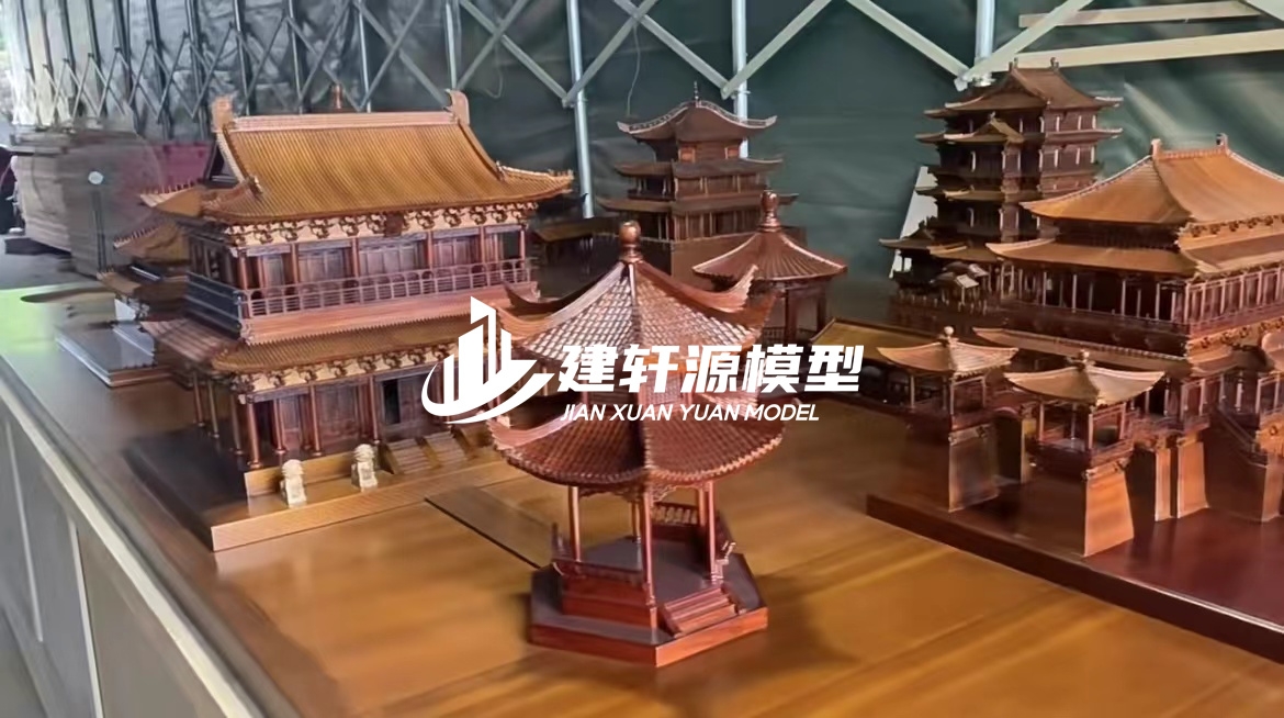 沾化古建模型制作